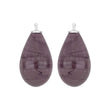 Bohemian quartz glass drop