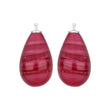 Bohemian quartz glass drop