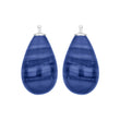 Bohemian quartz glass drop