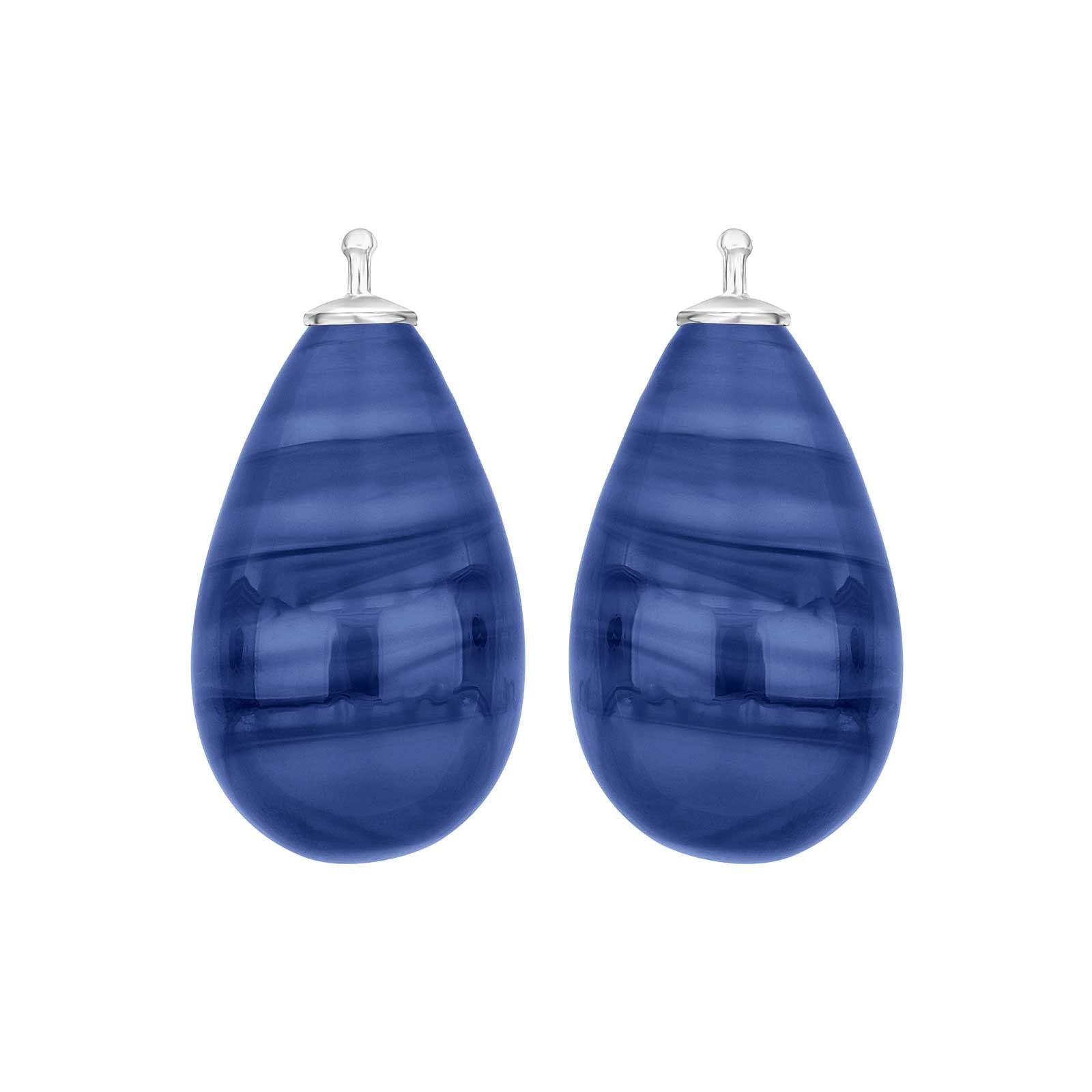 Bohemian quartz glass drop