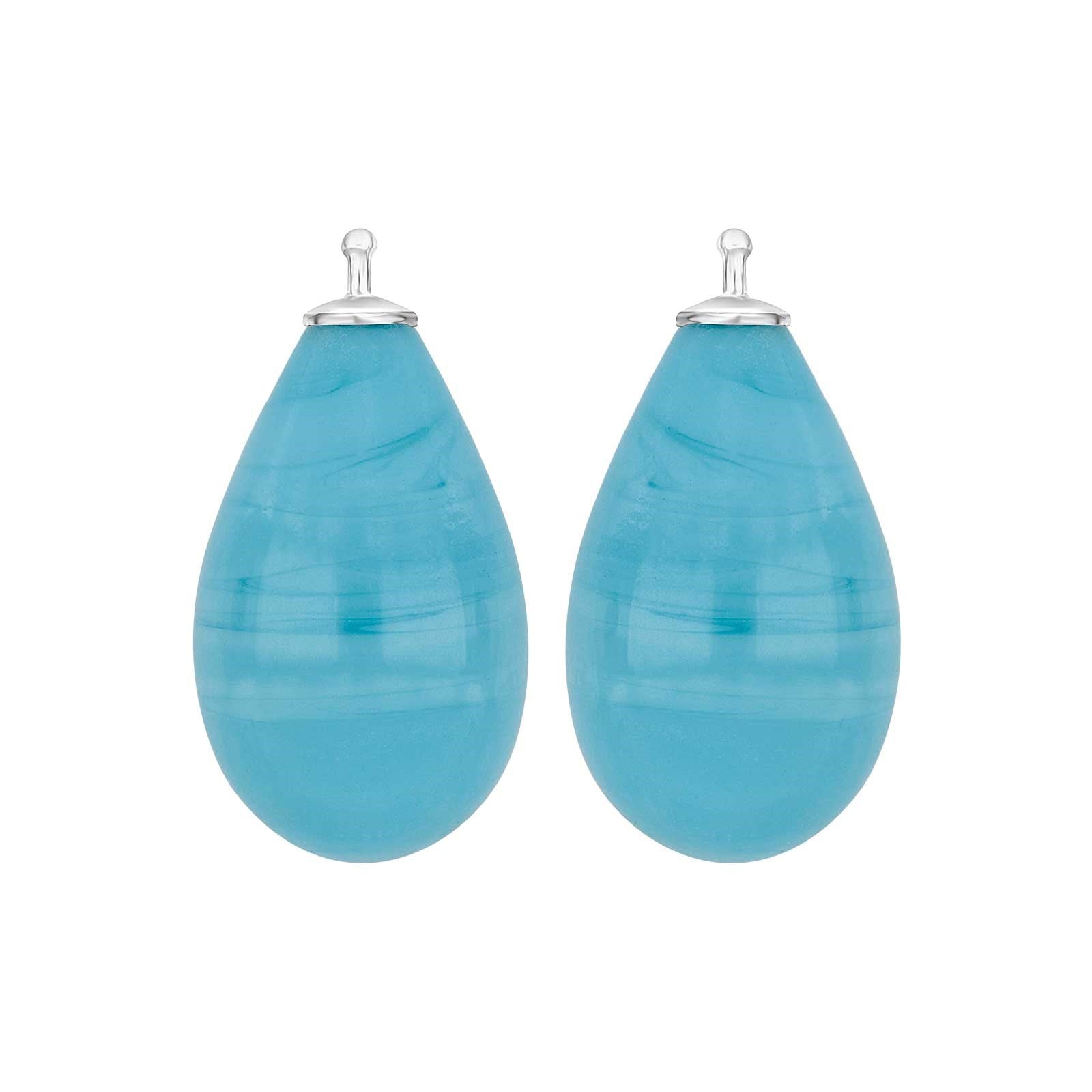 Bohemian quartz glass drop