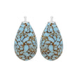 Bohemian quartz glass drop