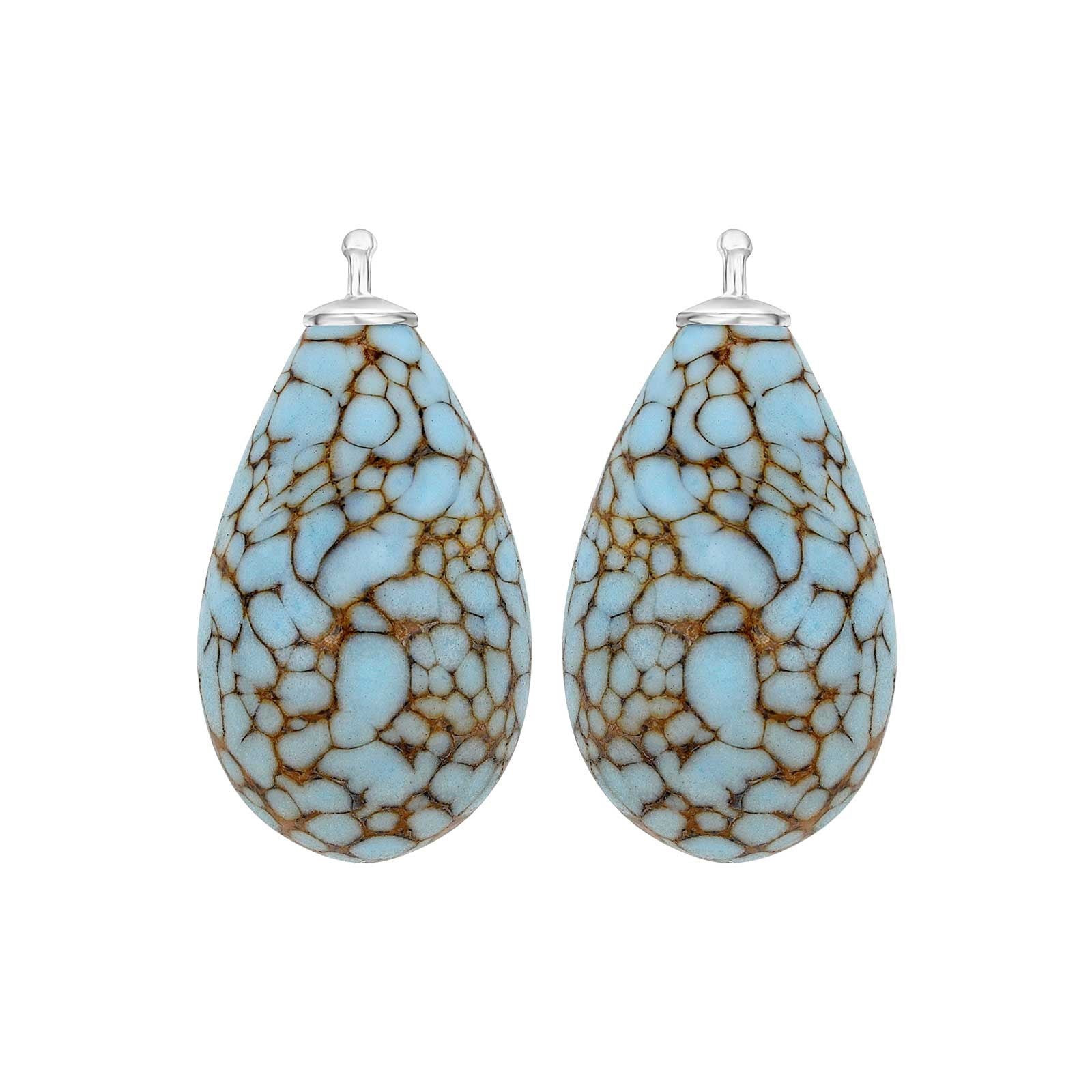 Bohemian quartz glass drop