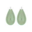 Bohemian quartz glass drop