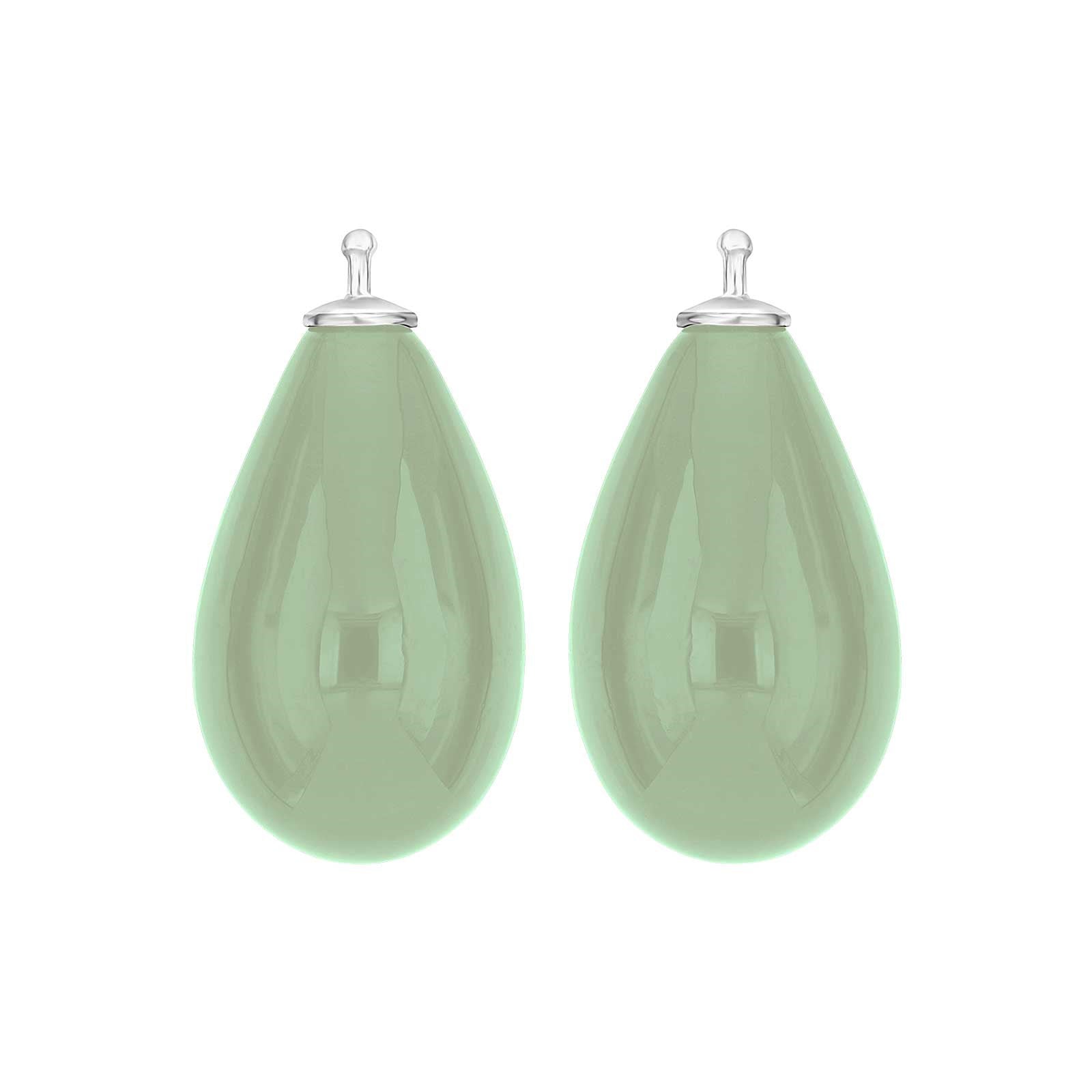 Bohemian quartz glass drop