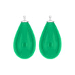 Bohemian quartz glass drop