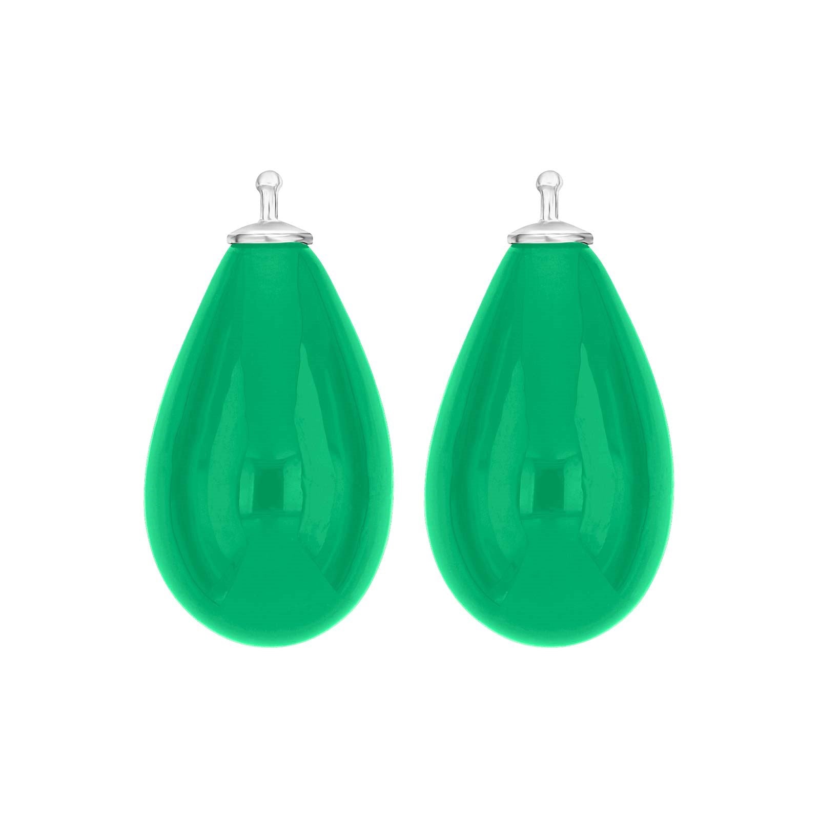 Bohemian quartz glass drop