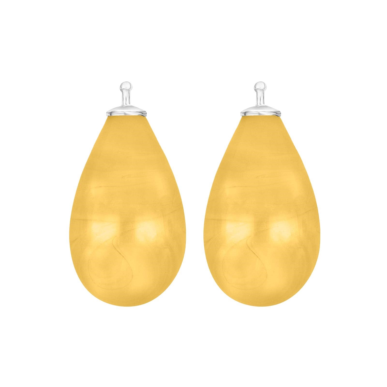 Bohemian quartz glass drop