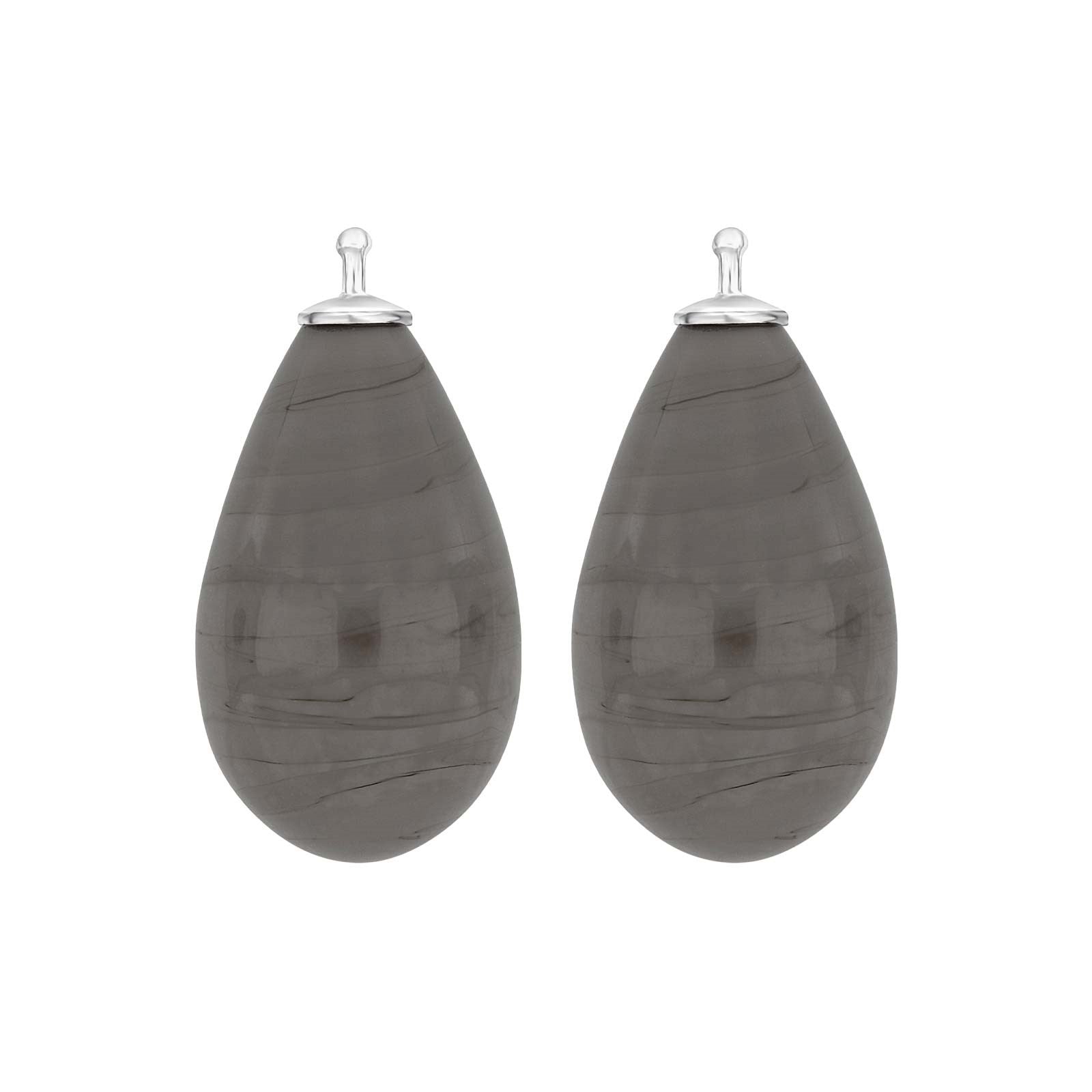 Bohemian quartz glass drop
