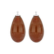 Bohemian quartz glass drop