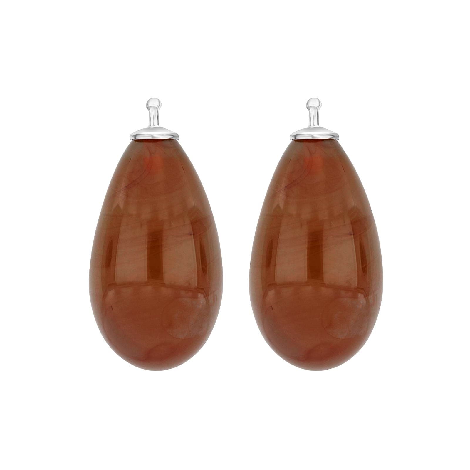 Bohemian quartz glass drop