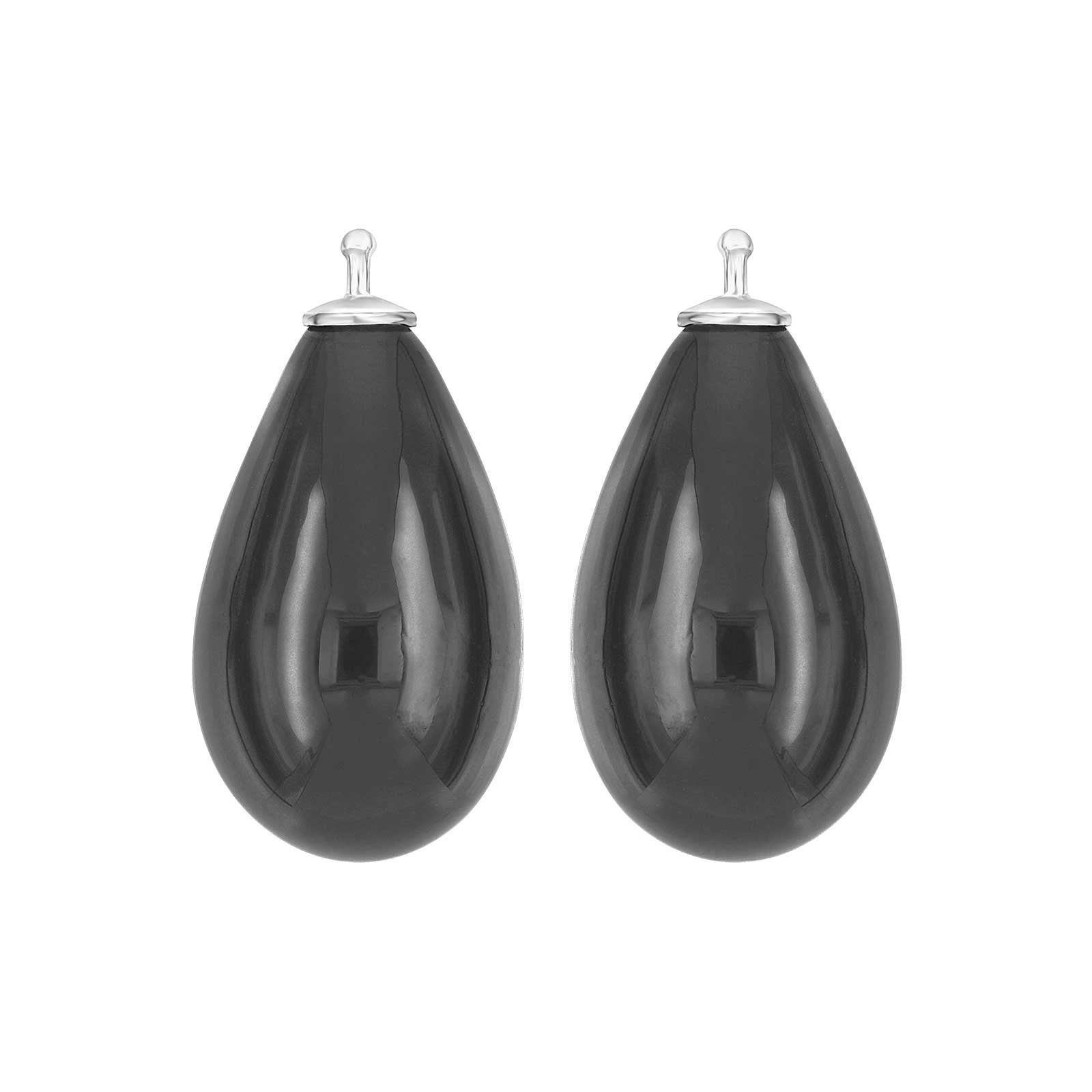 Bohemian quartz glass drop