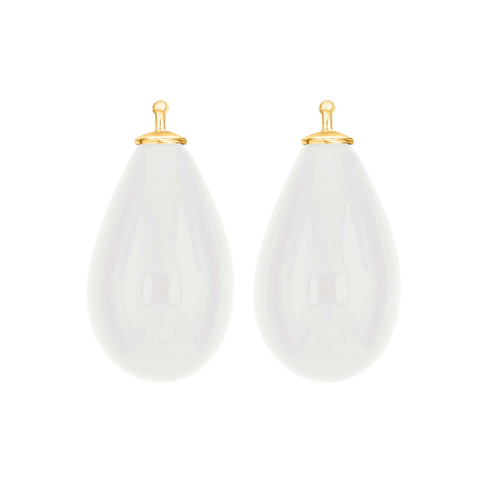 Bohemian quartz glass drop
