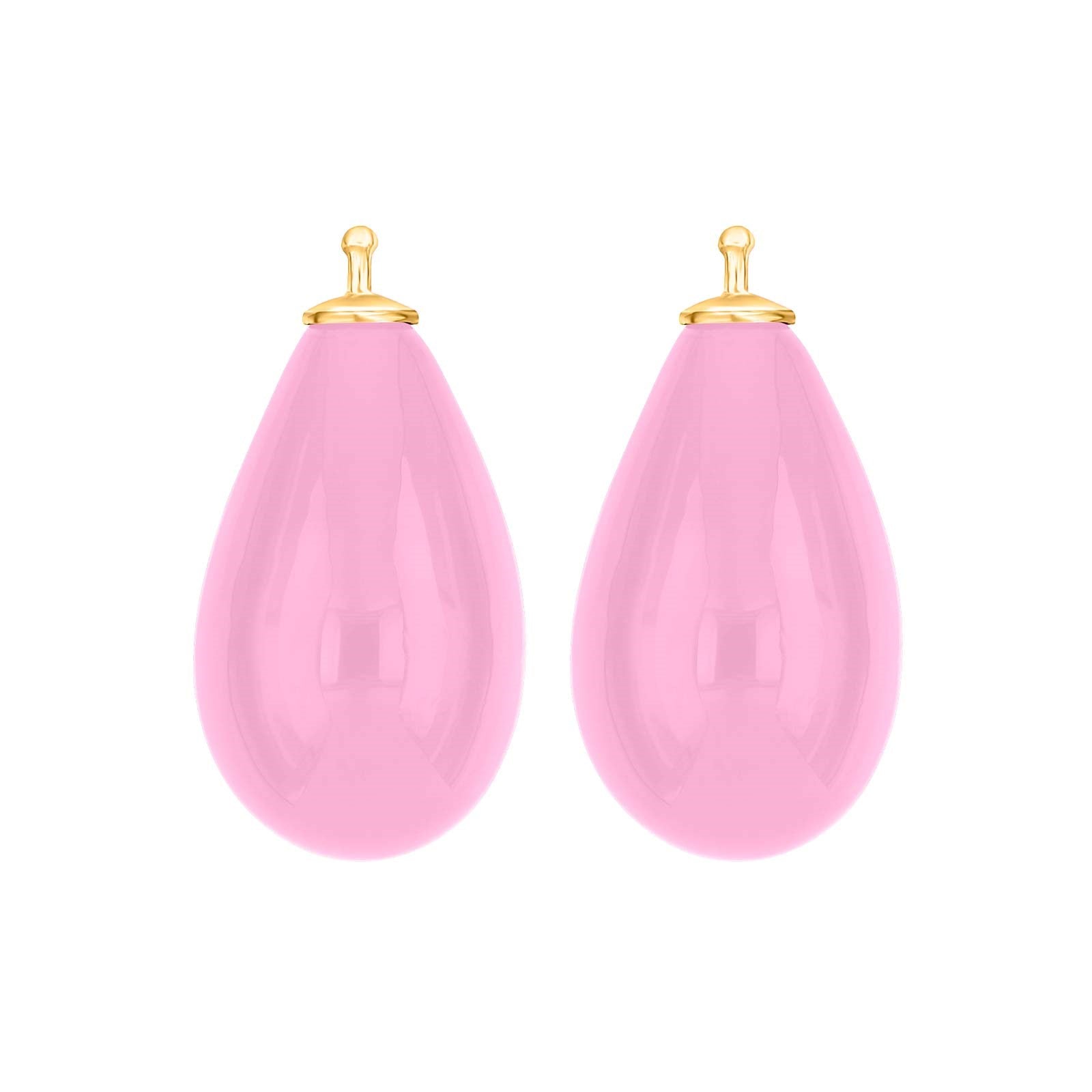 Bohemian quartz glass drop