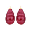 Bohemian quartz glass drop