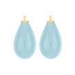Bohemian quartz glass drop