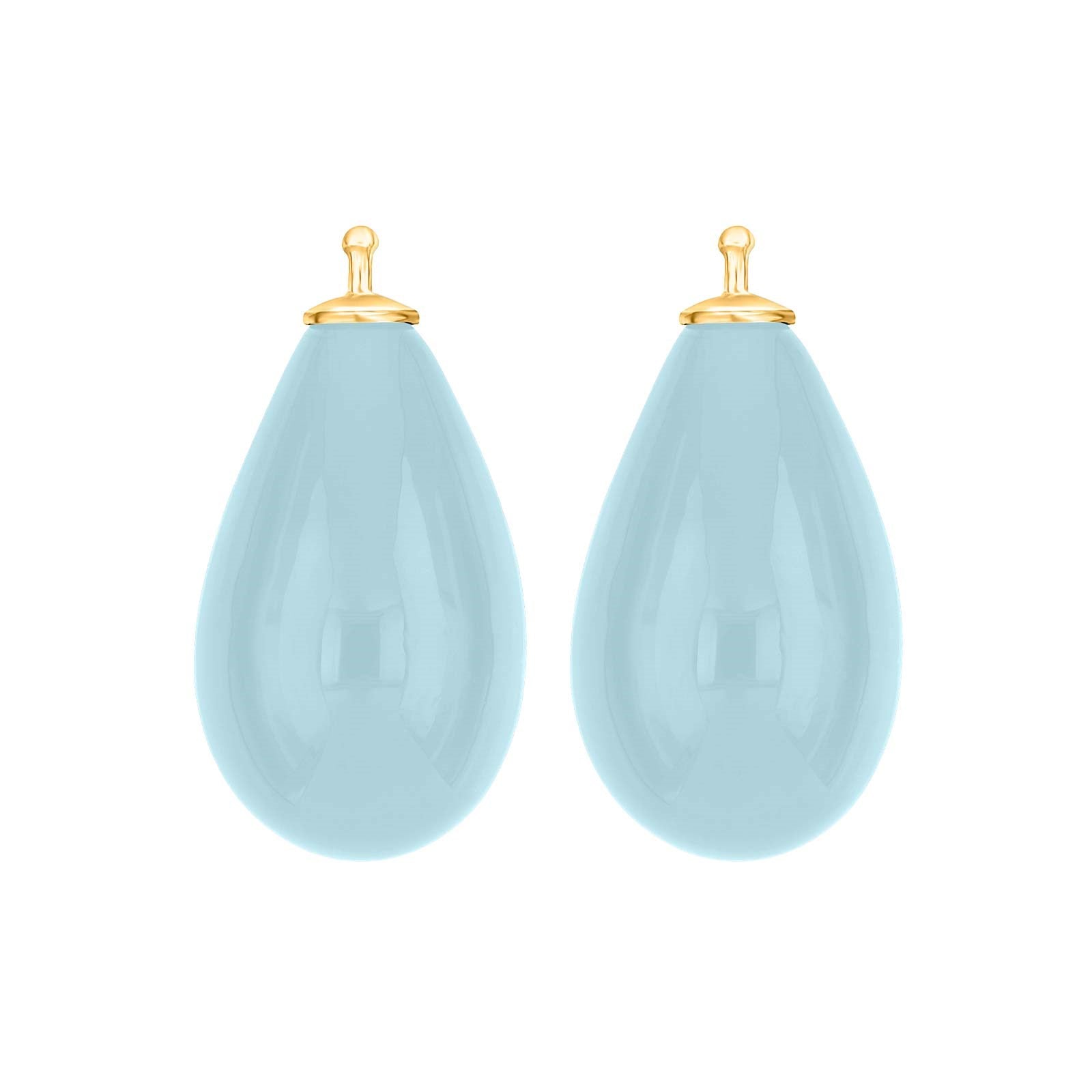 Bohemian quartz glass drop