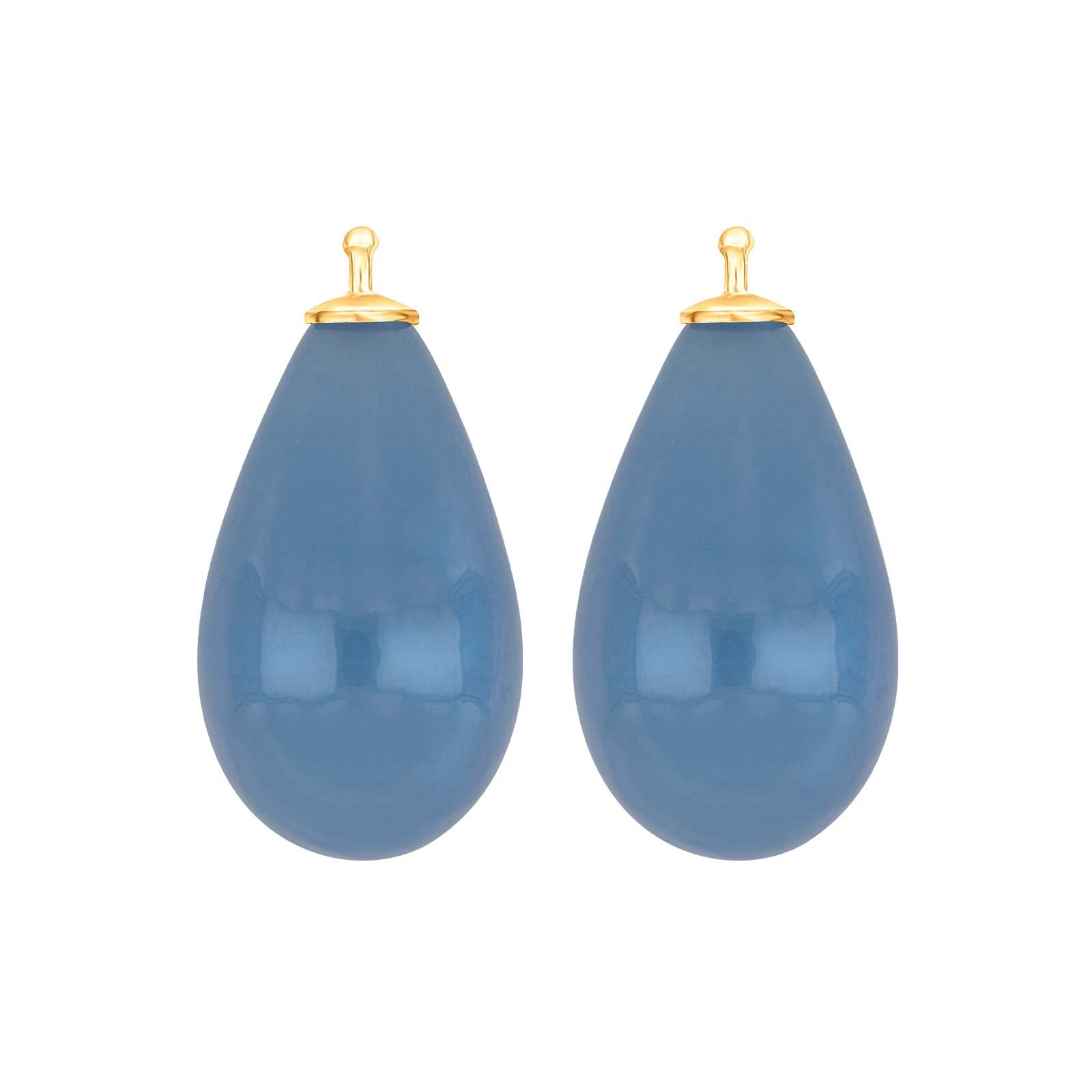 Bohemian quartz glass drop