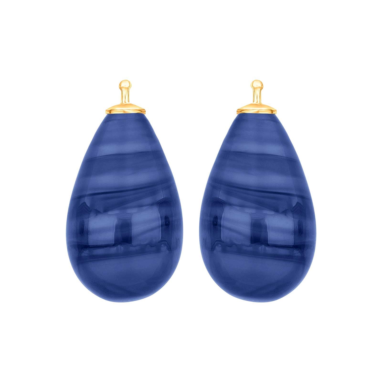 Bohemian quartz glass drop