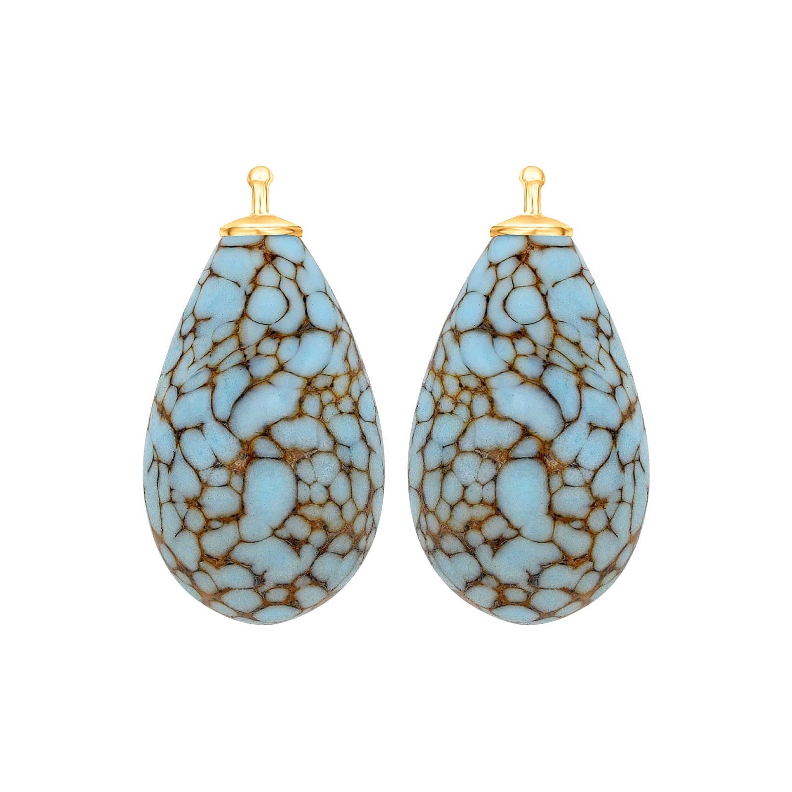 Bohemian quartz glass drop