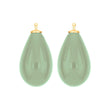 Bohemian quartz glass drop