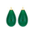 Bohemian quartz glass drop