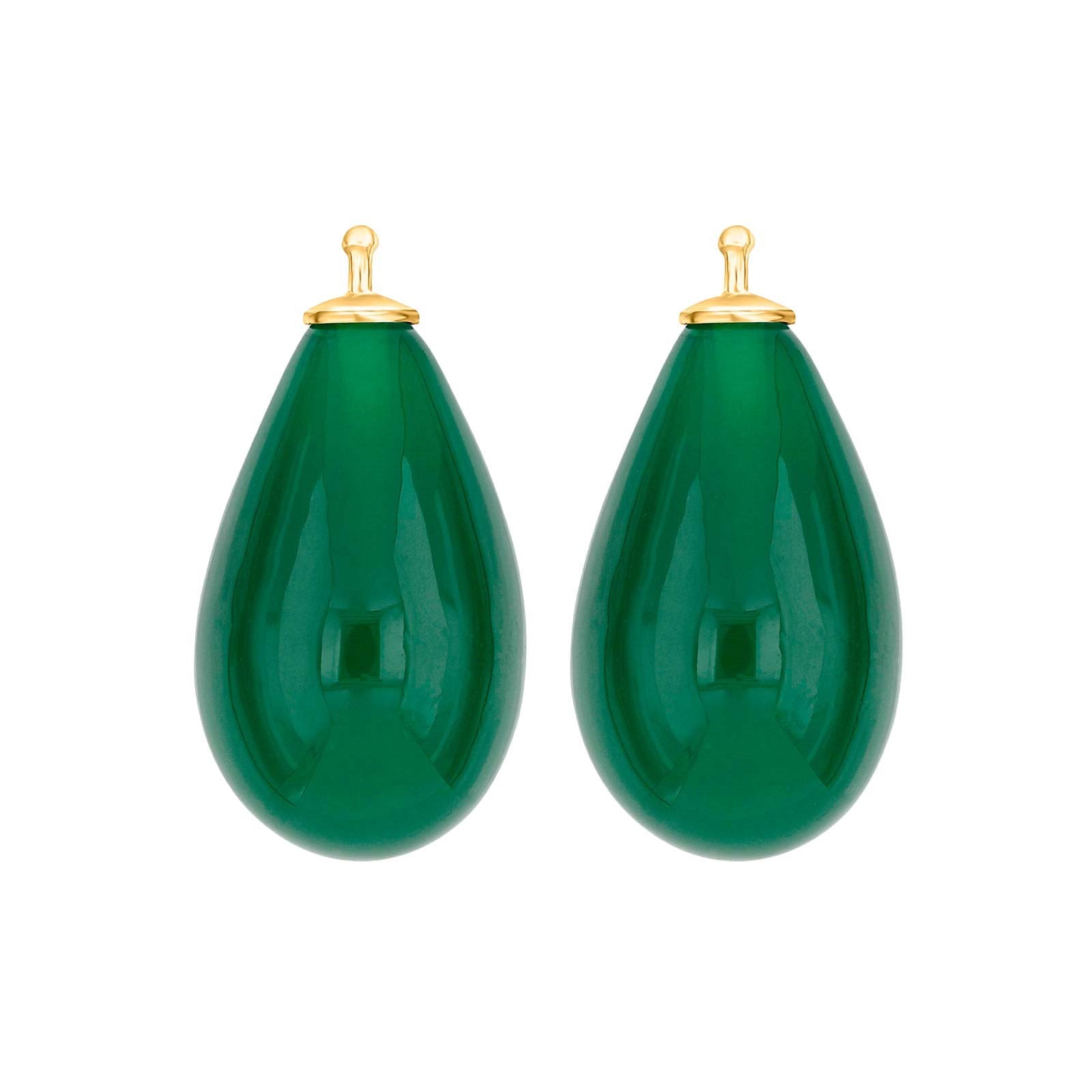 Bohemian quartz glass drop