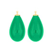 Bohemian quartz glass drop