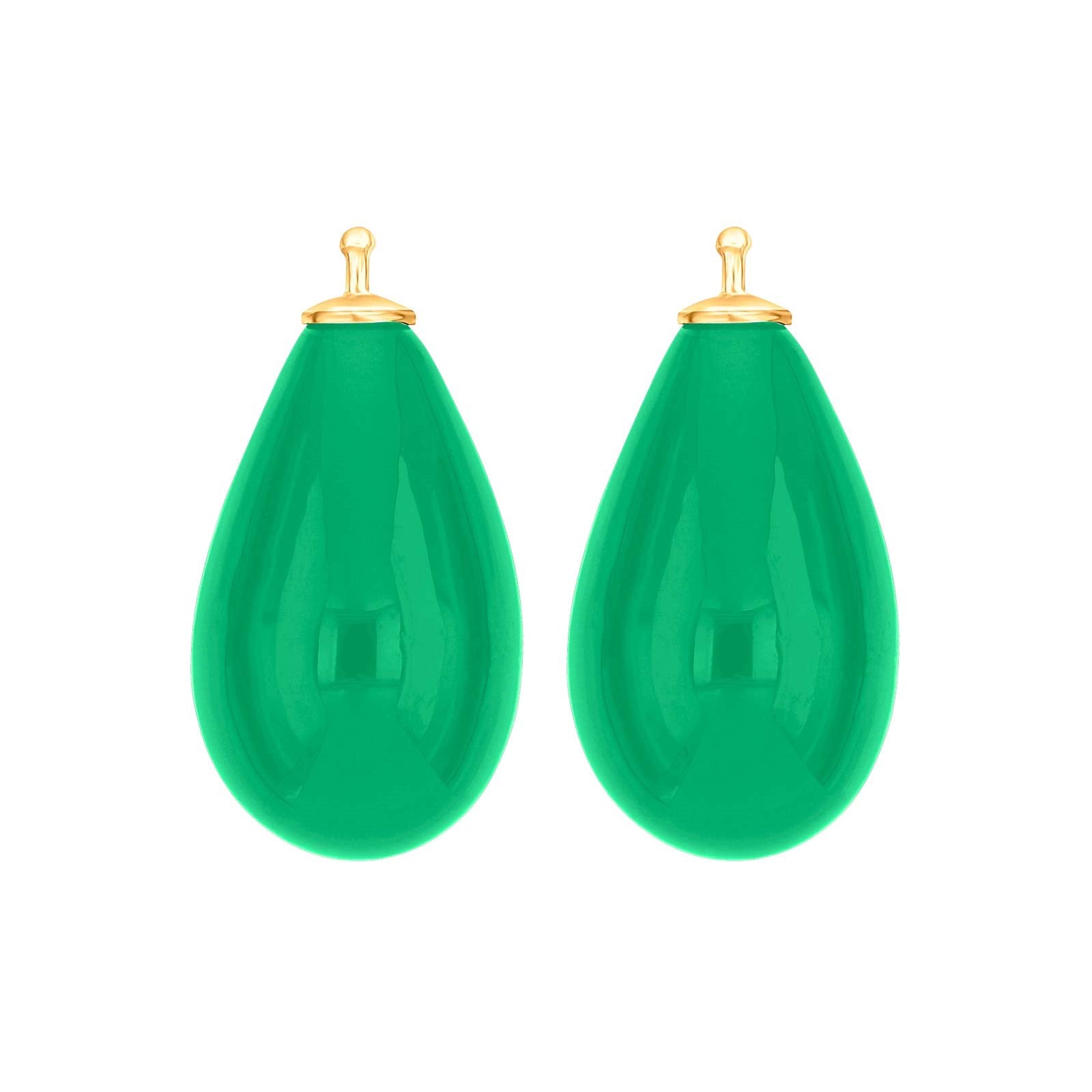 Bohemian quartz glass drop