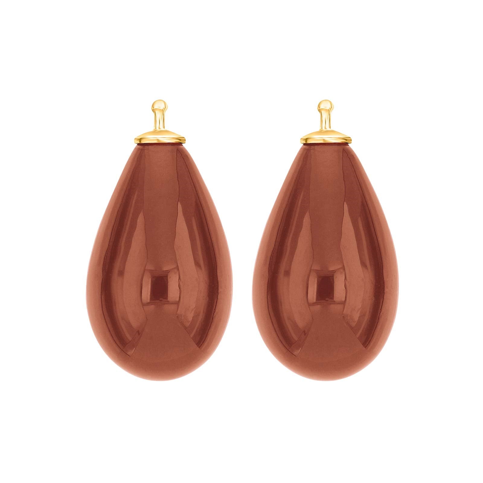 Bohemian quartz glass drop