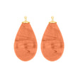 Bohemian quartz glass drop