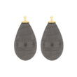 Bohemian quartz glass drop