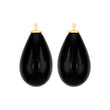 Bohemian quartz glass drop