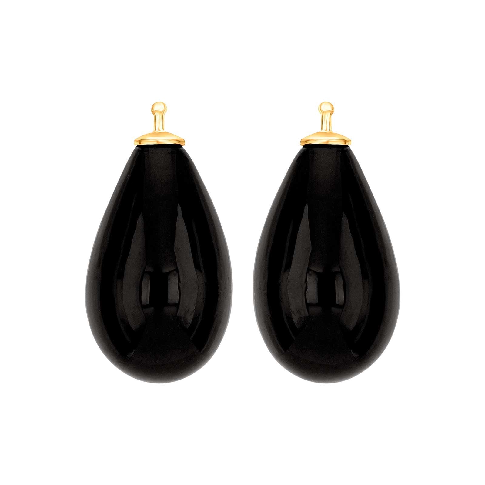 Bohemian quartz glass drop