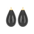 Bohemian quartz glass drop