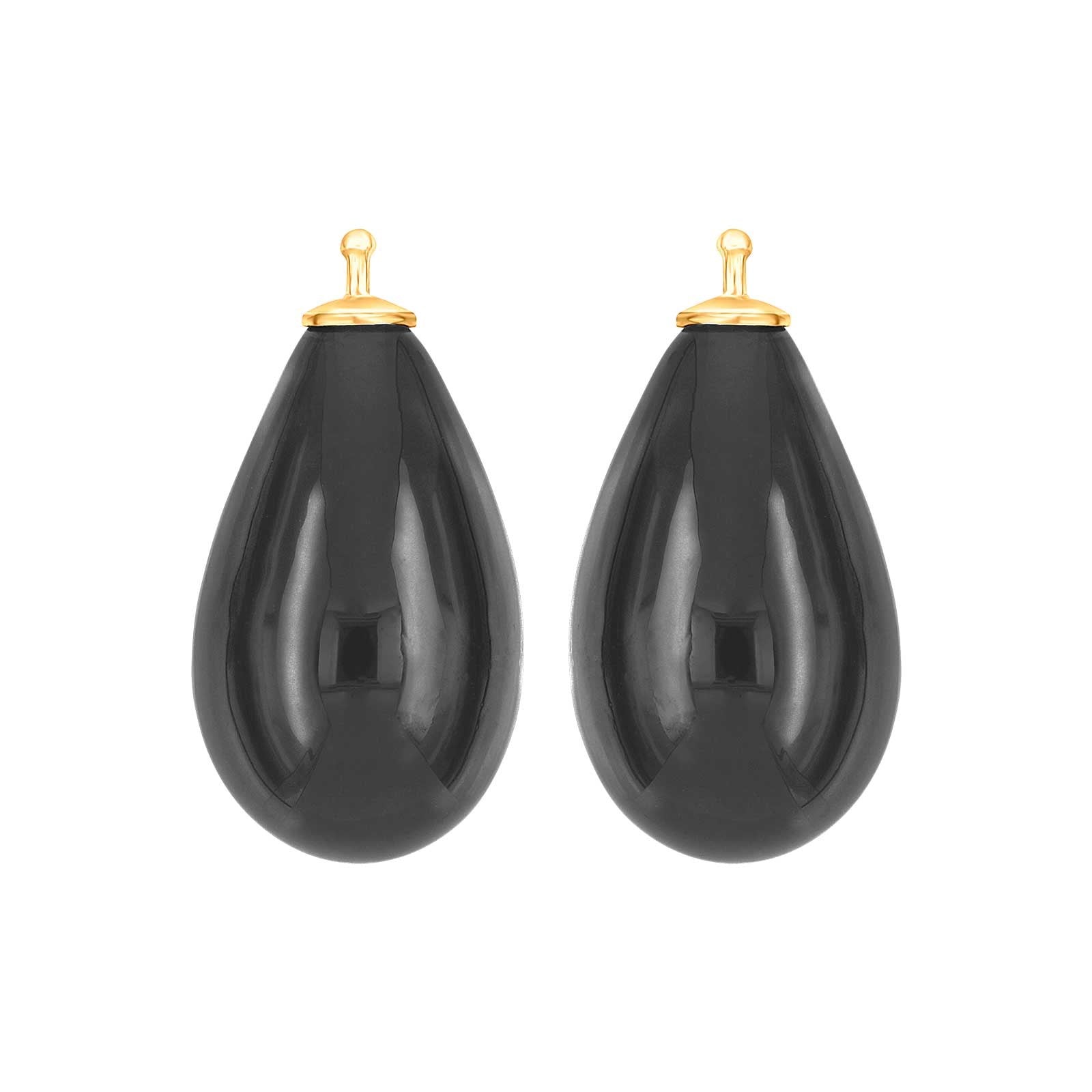 Bohemian quartz glass drop