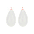 Bohemian quartz glass drop