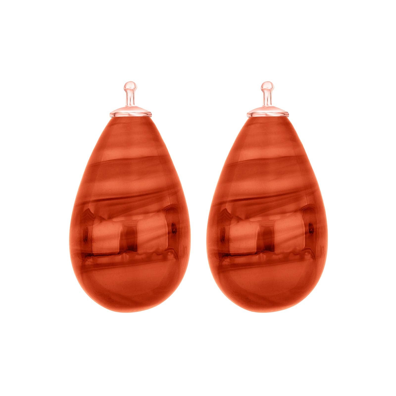 Bohemian quartz glass drop