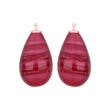 Bohemian quartz glass drop