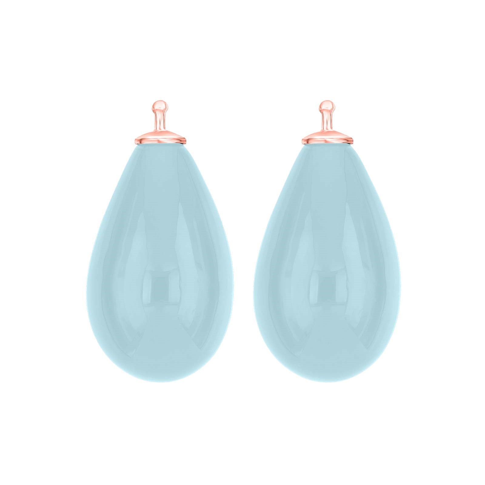 Bohemian quartz glass drop