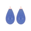 Bohemian quartz glass drop