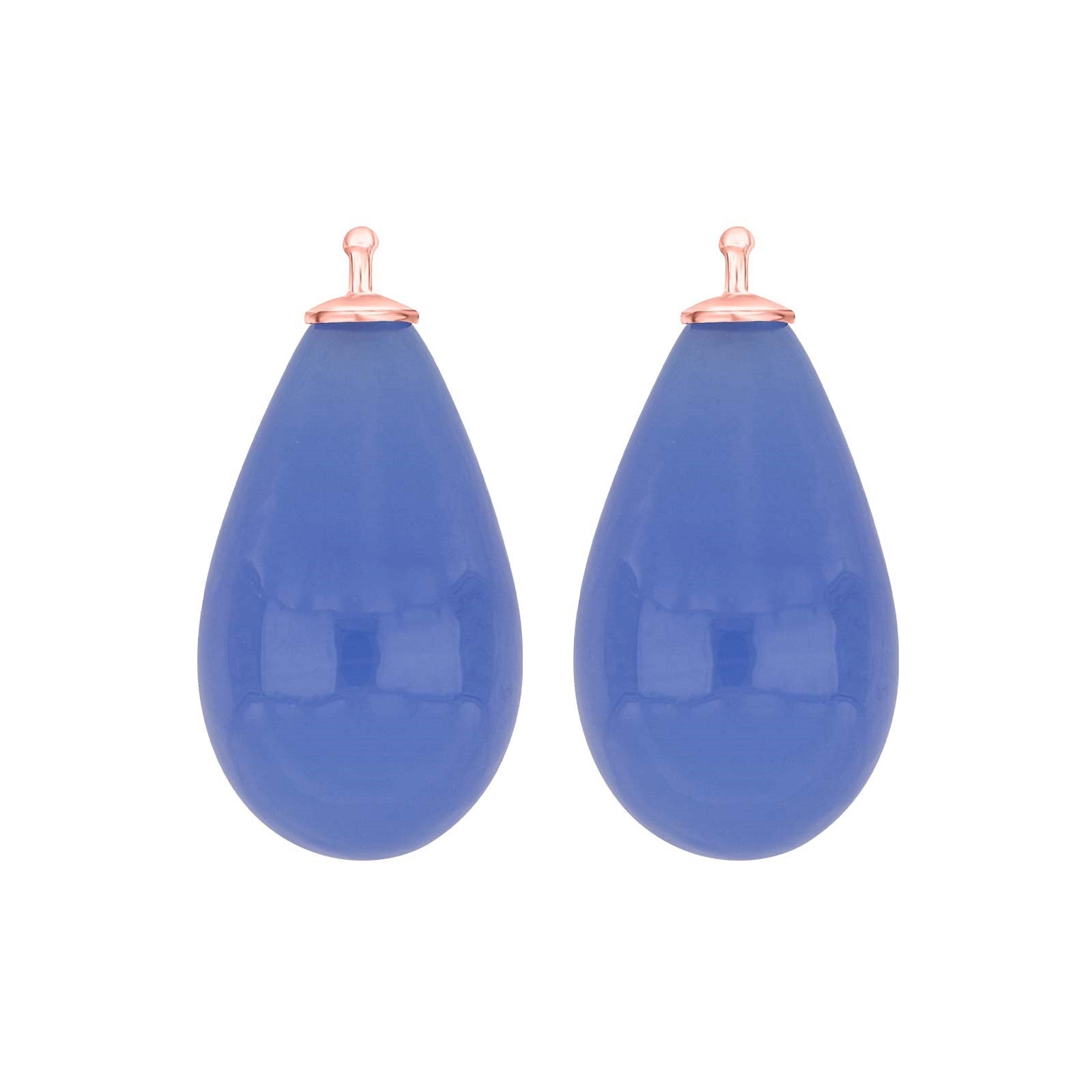 Bohemian quartz glass drop