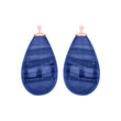 Bohemian quartz glass drop