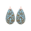 Bohemian quartz glass drop