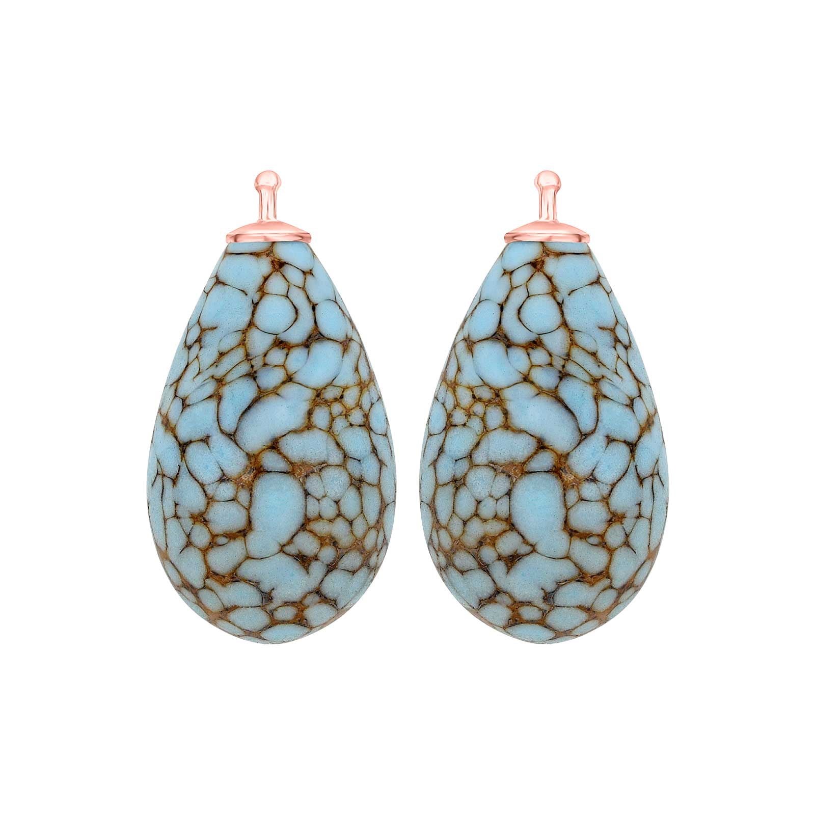 Bohemian quartz glass drop
