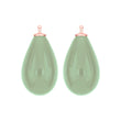 Bohemian quartz glass drop