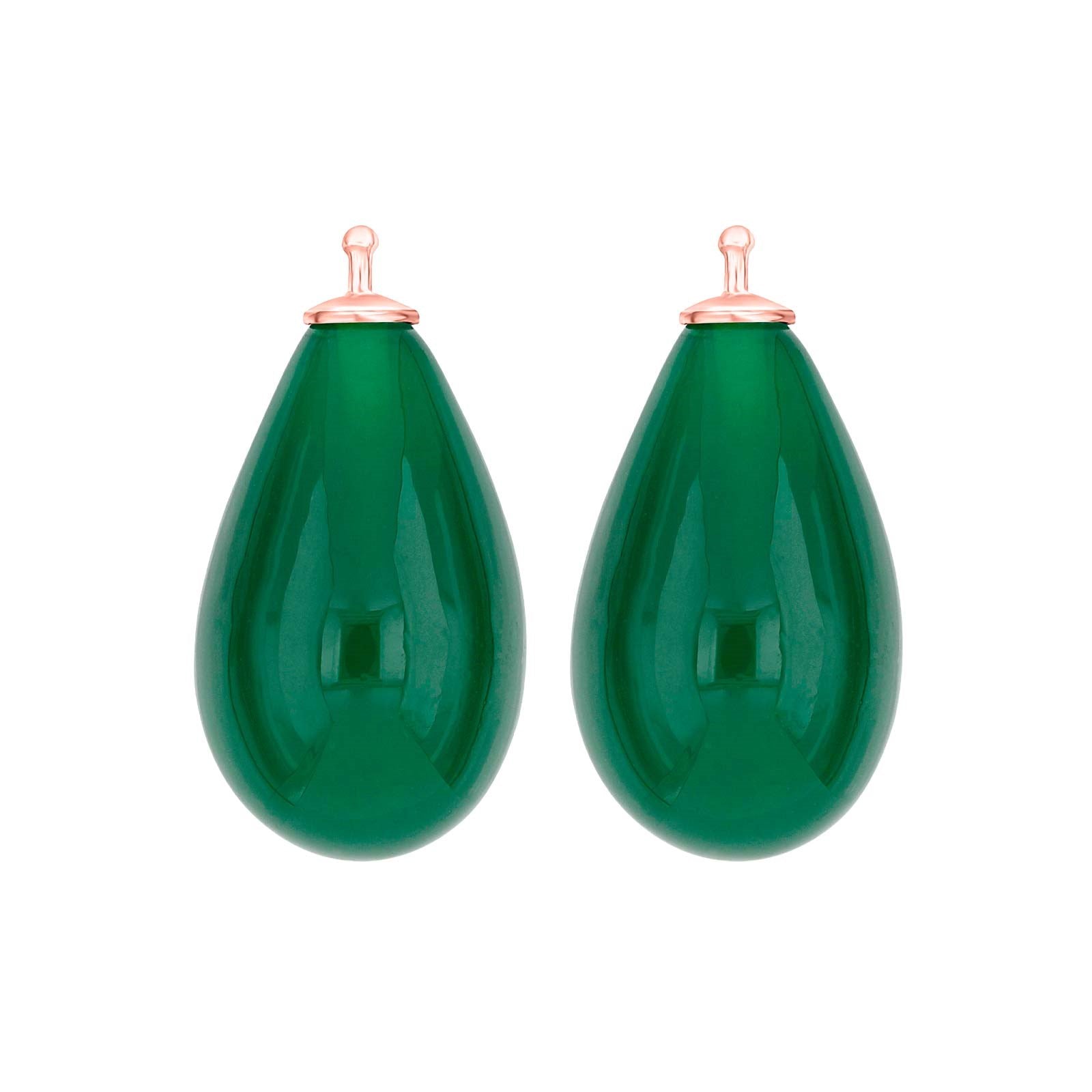 Bohemian quartz glass drop