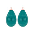 Bohemian quartz glass drop