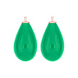 Bohemian quartz glass drop