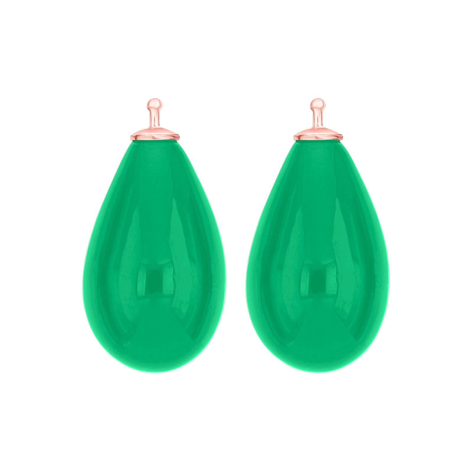 Bohemian quartz glass drop